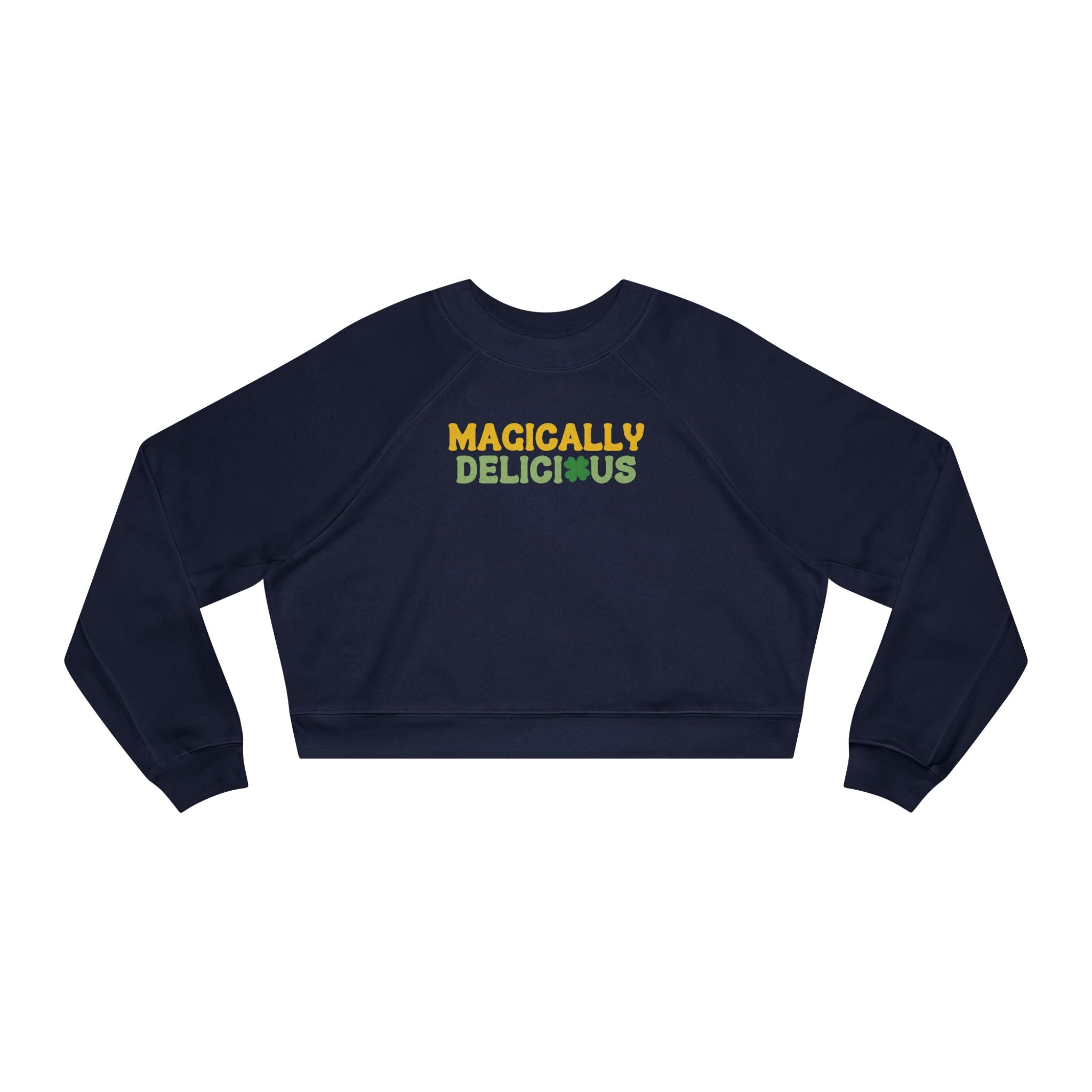 Magically Delicious Cropped Fleece Crewneck