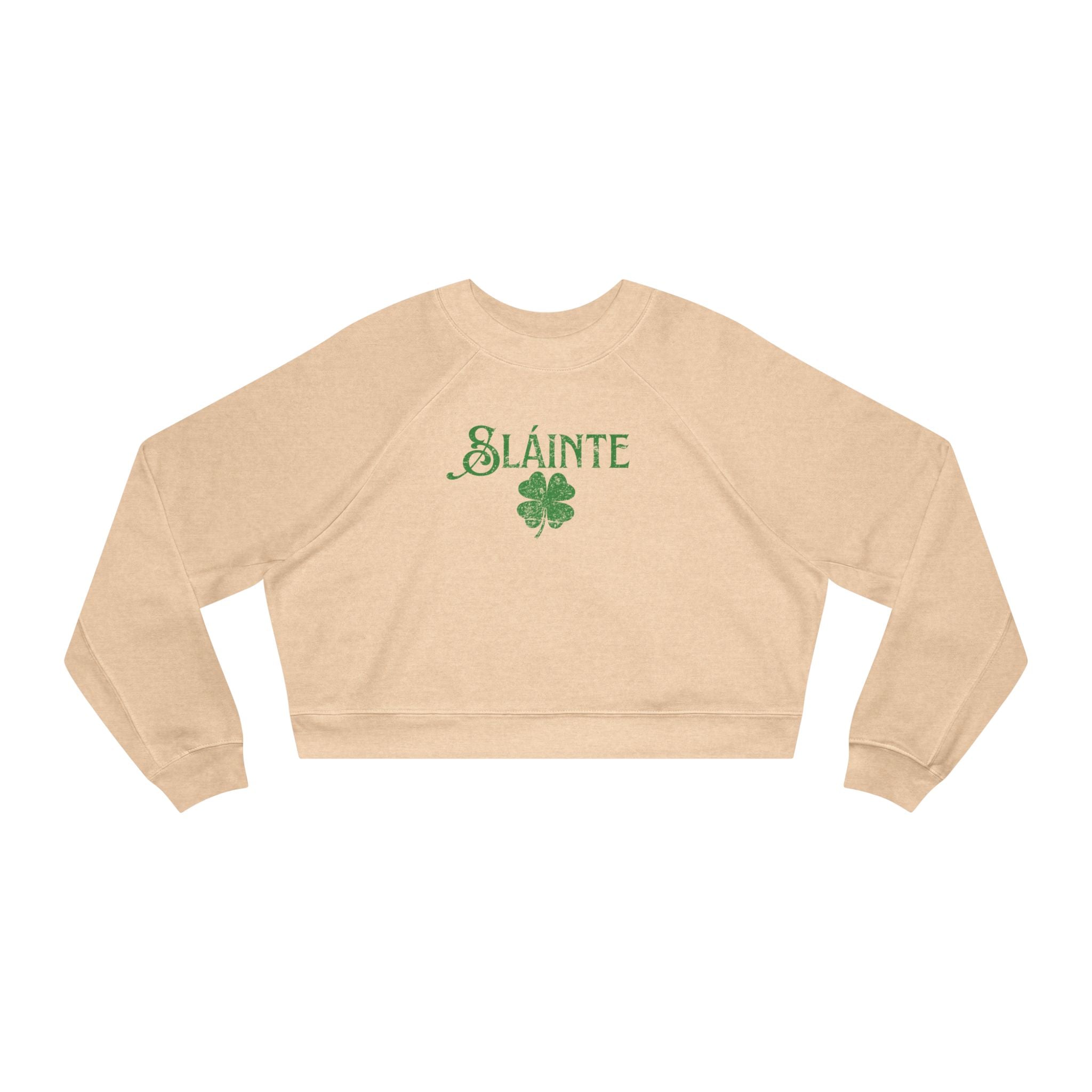 Sláinte Cropped Fleece Crewneck