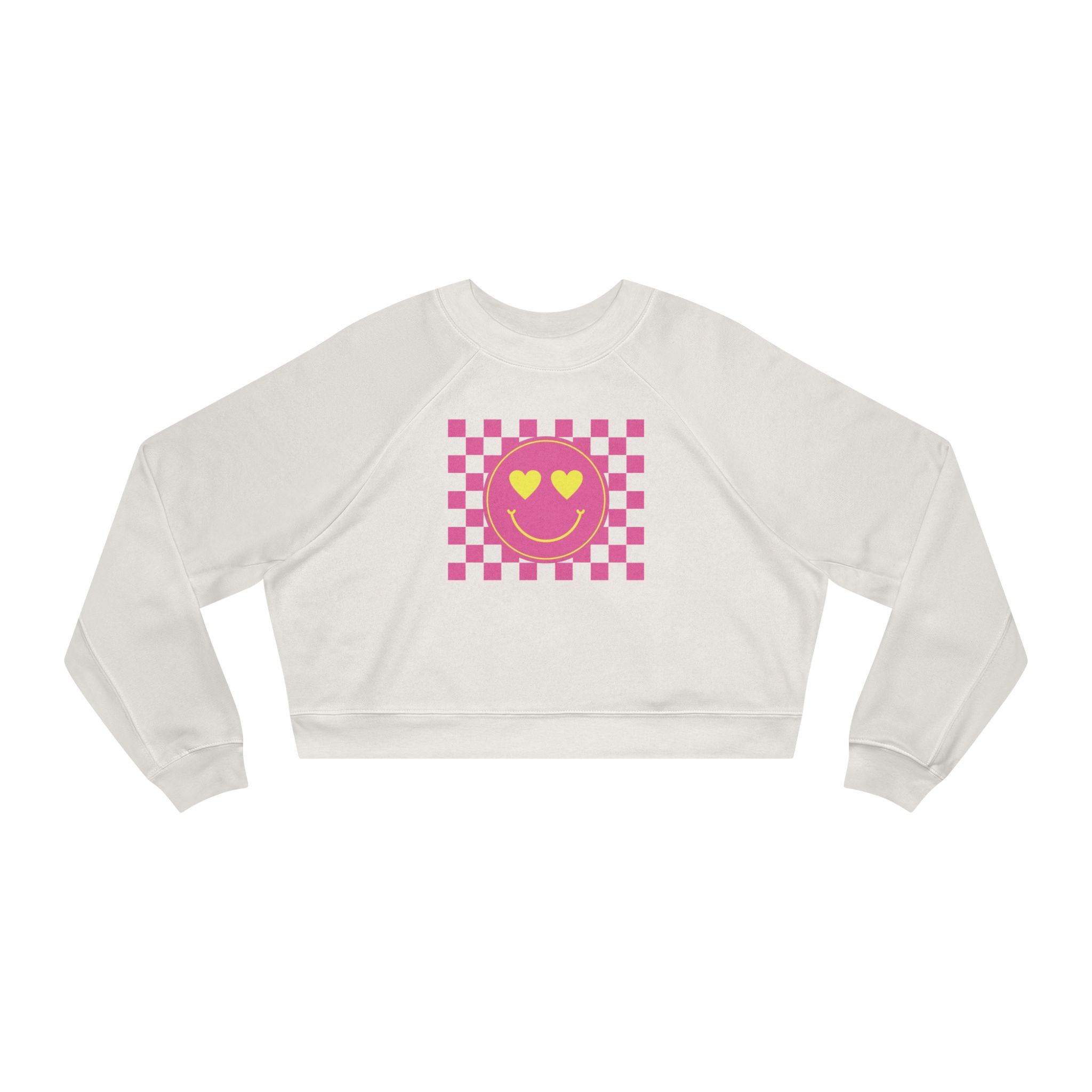 Heart Happy Cropped Fleece Crewneck