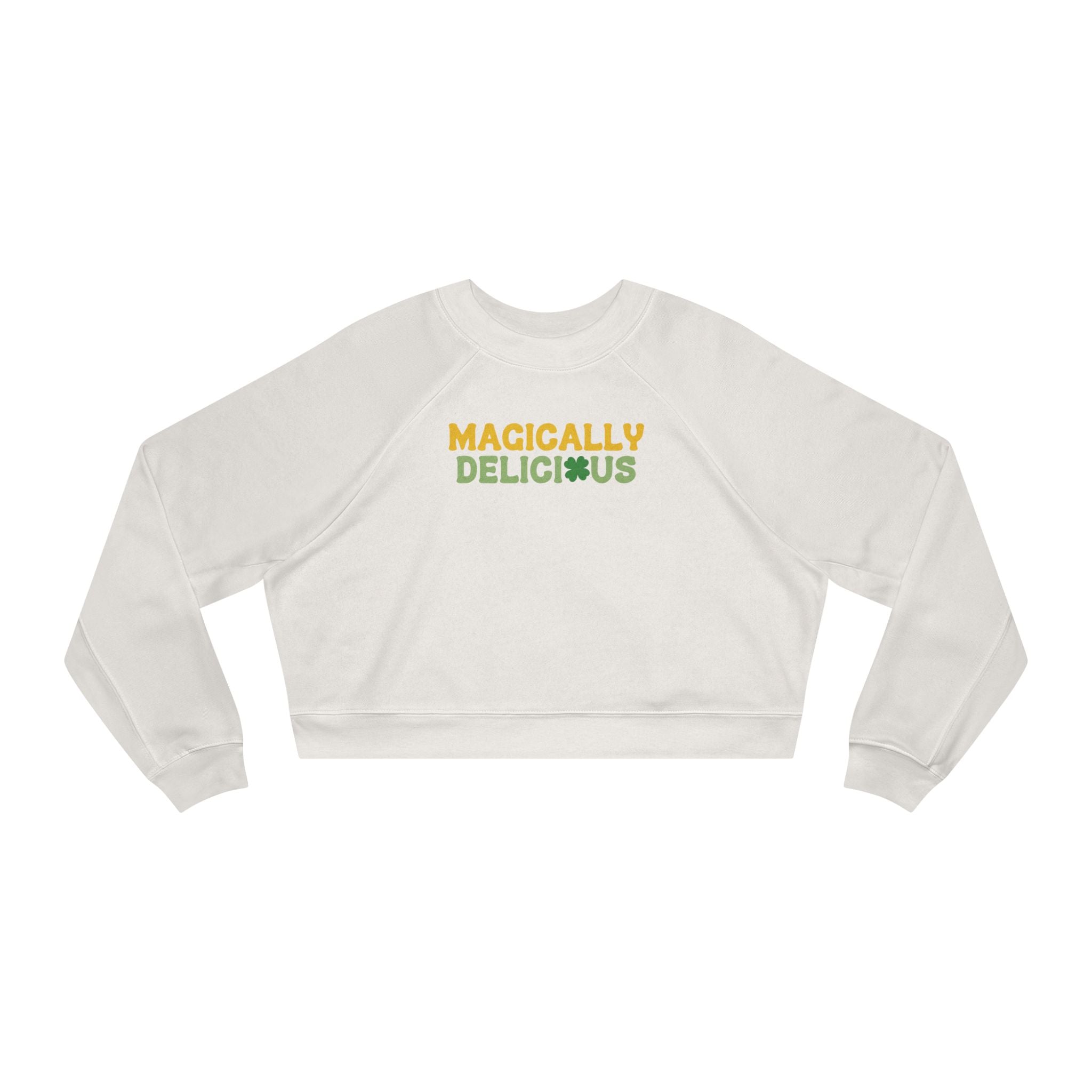 Magically Delicious Cropped Fleece Crewneck
