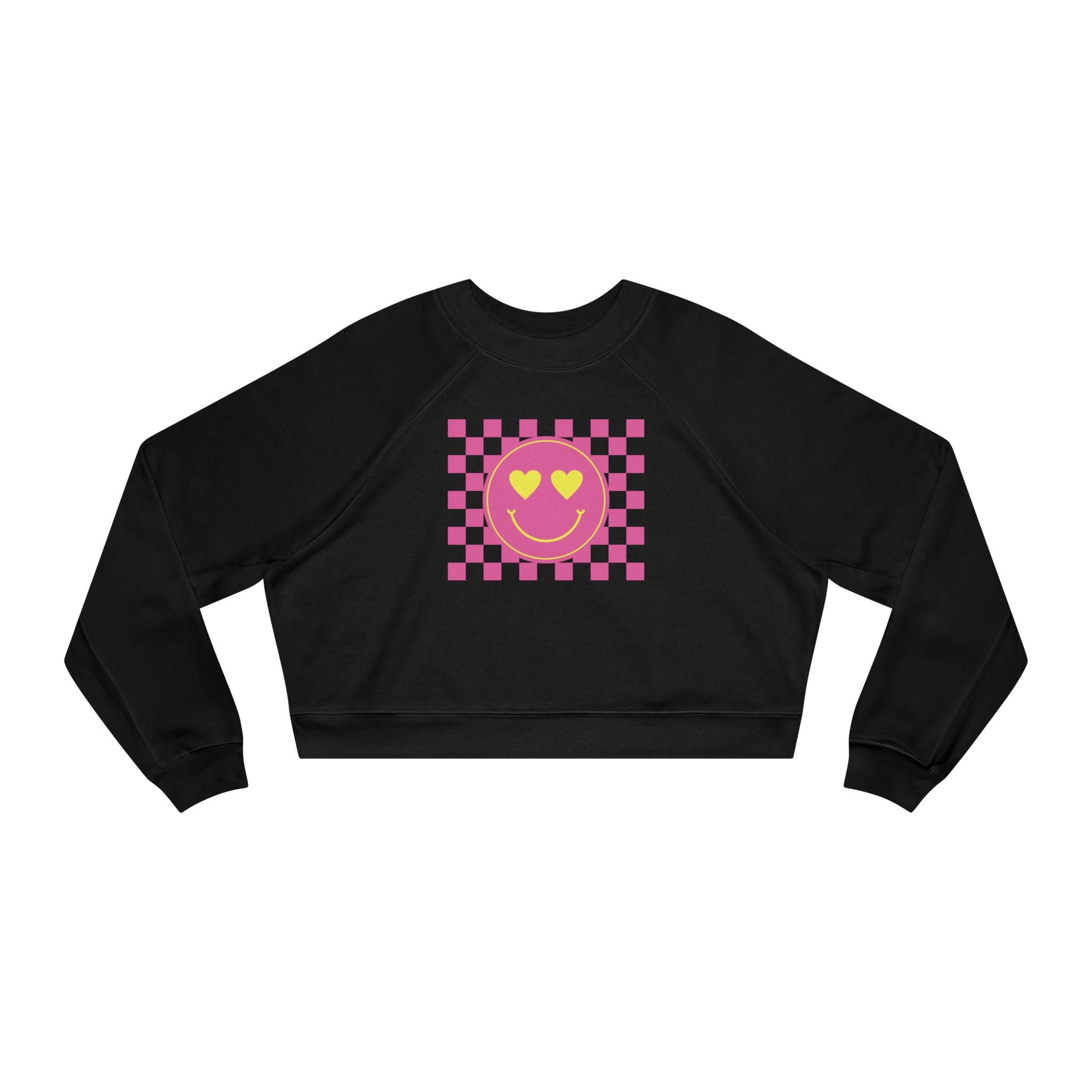 Heart Happy Cropped Fleece Crewneck