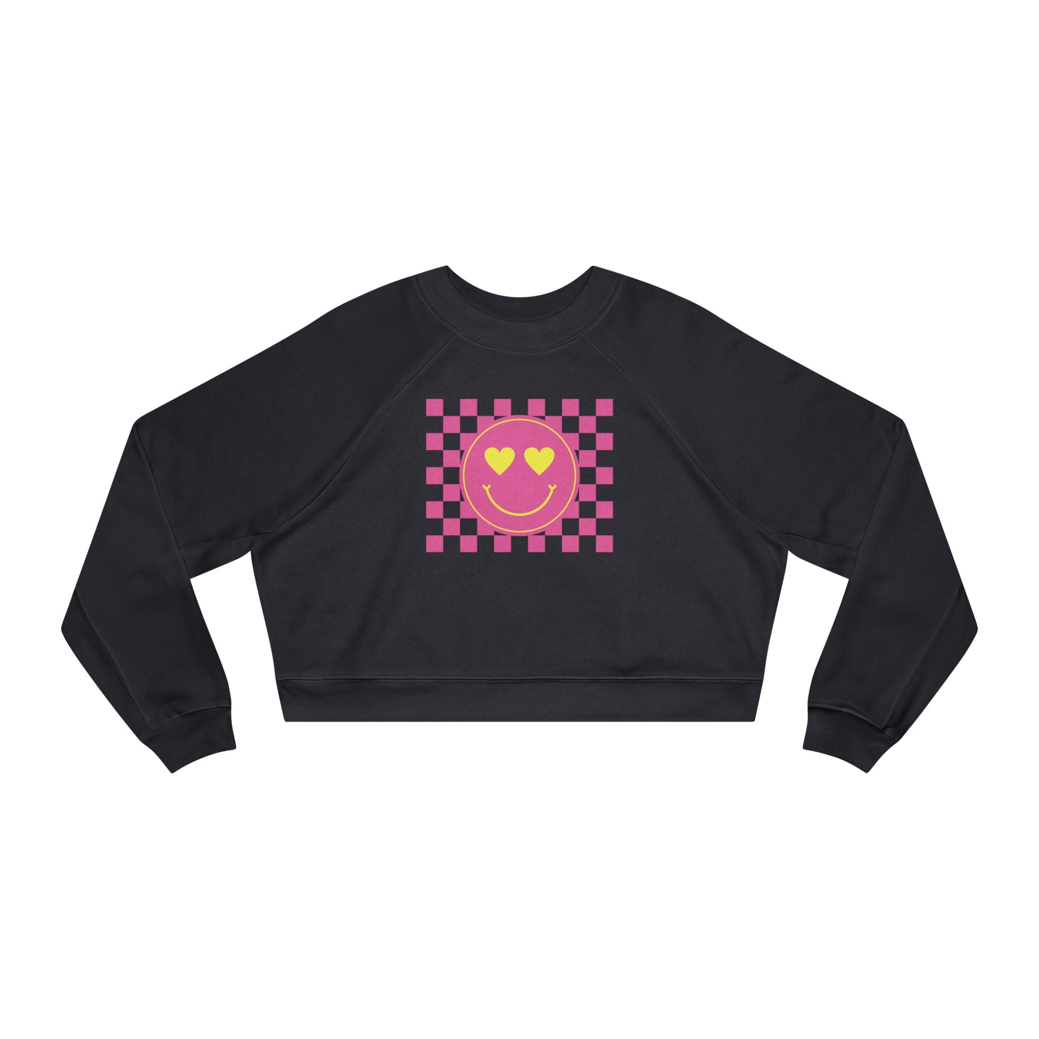 Heart Happy Cropped Fleece Crewneck