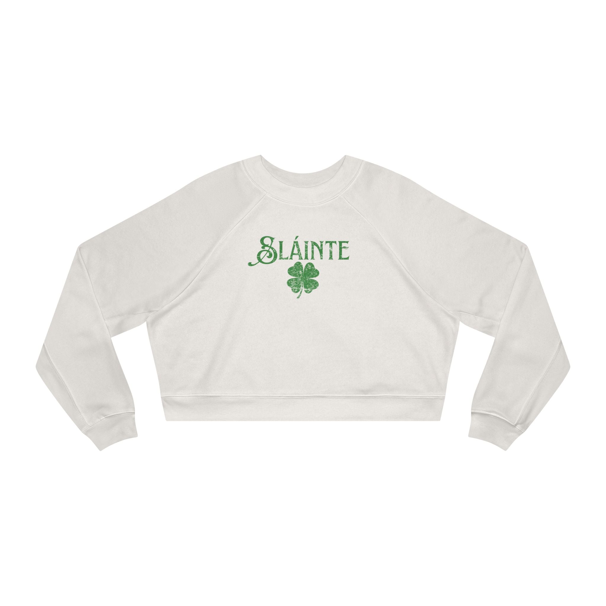 Sláinte Cropped Fleece Crewneck