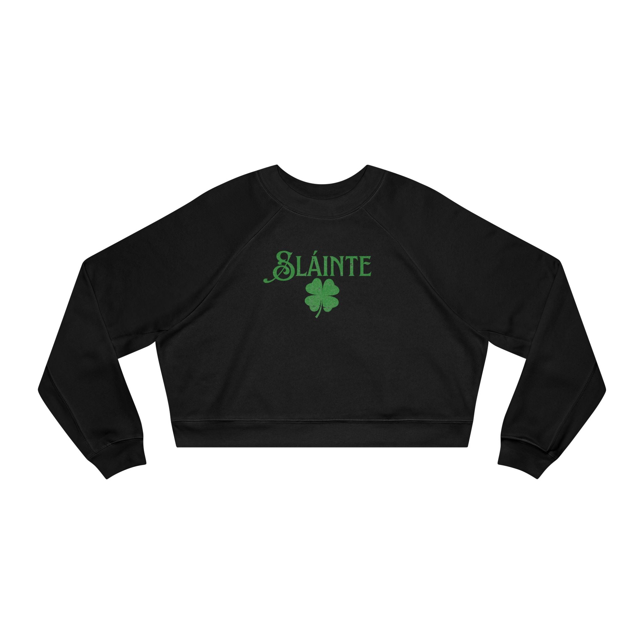 Sláinte Cropped Fleece Crewneck