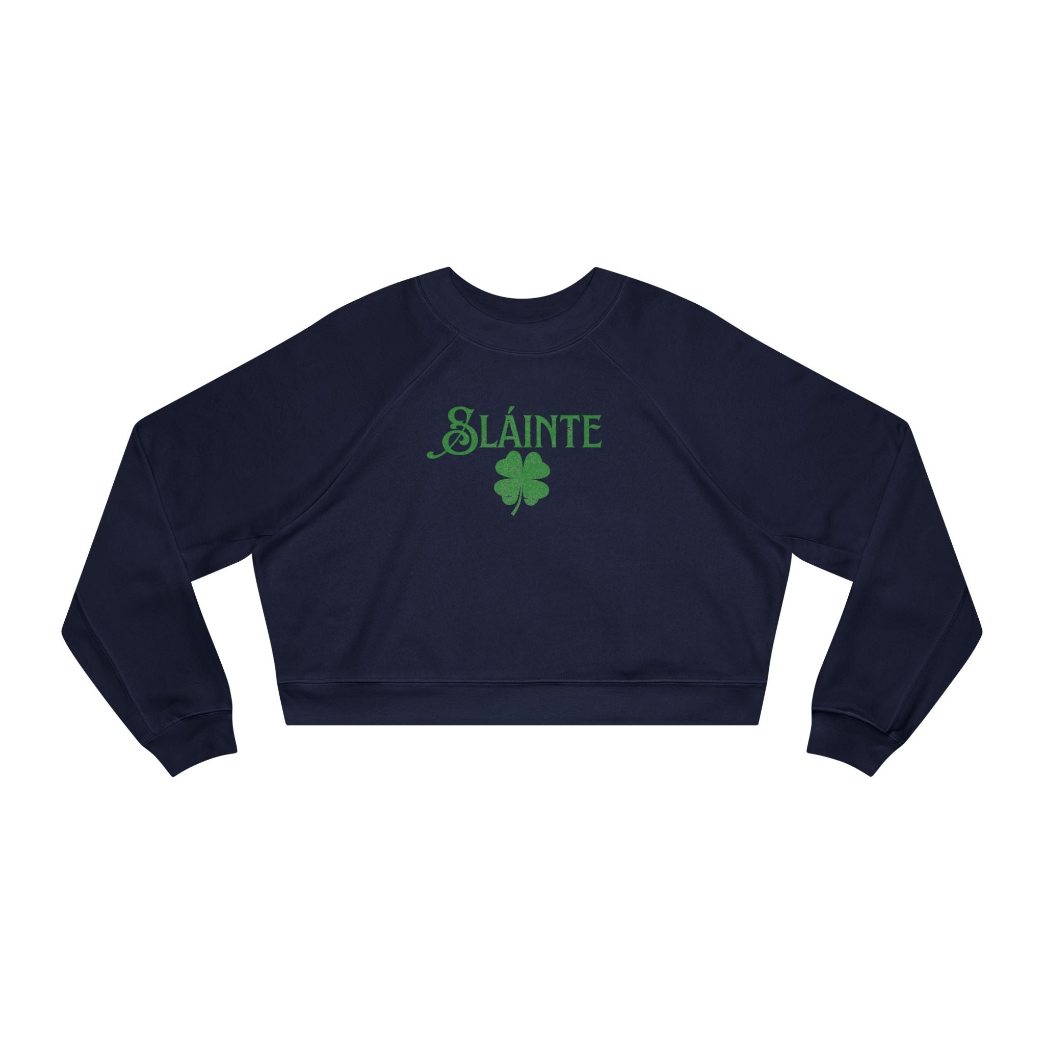 Sláinte Cropped Fleece Crewneck