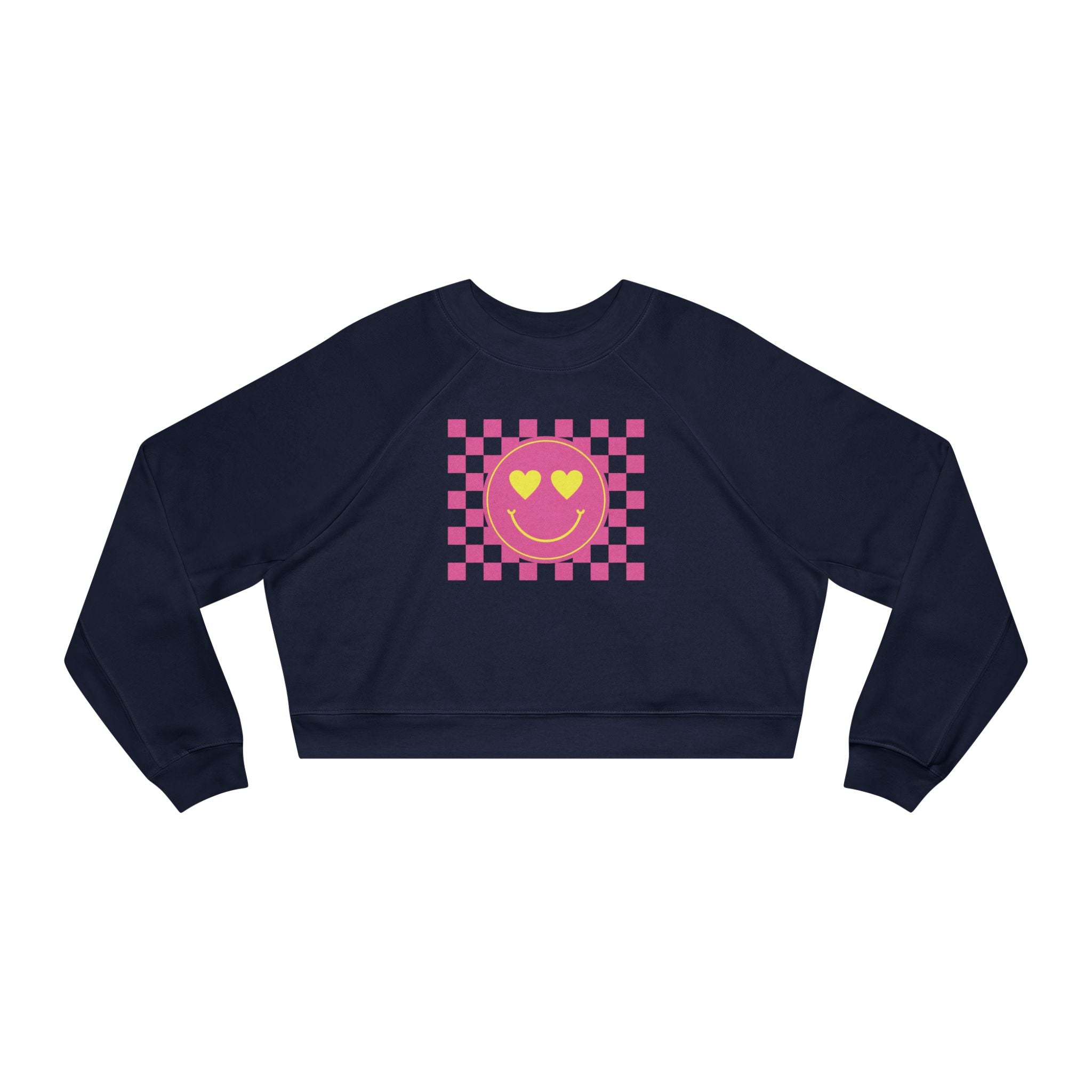 Heart Happy Cropped Fleece Crewneck