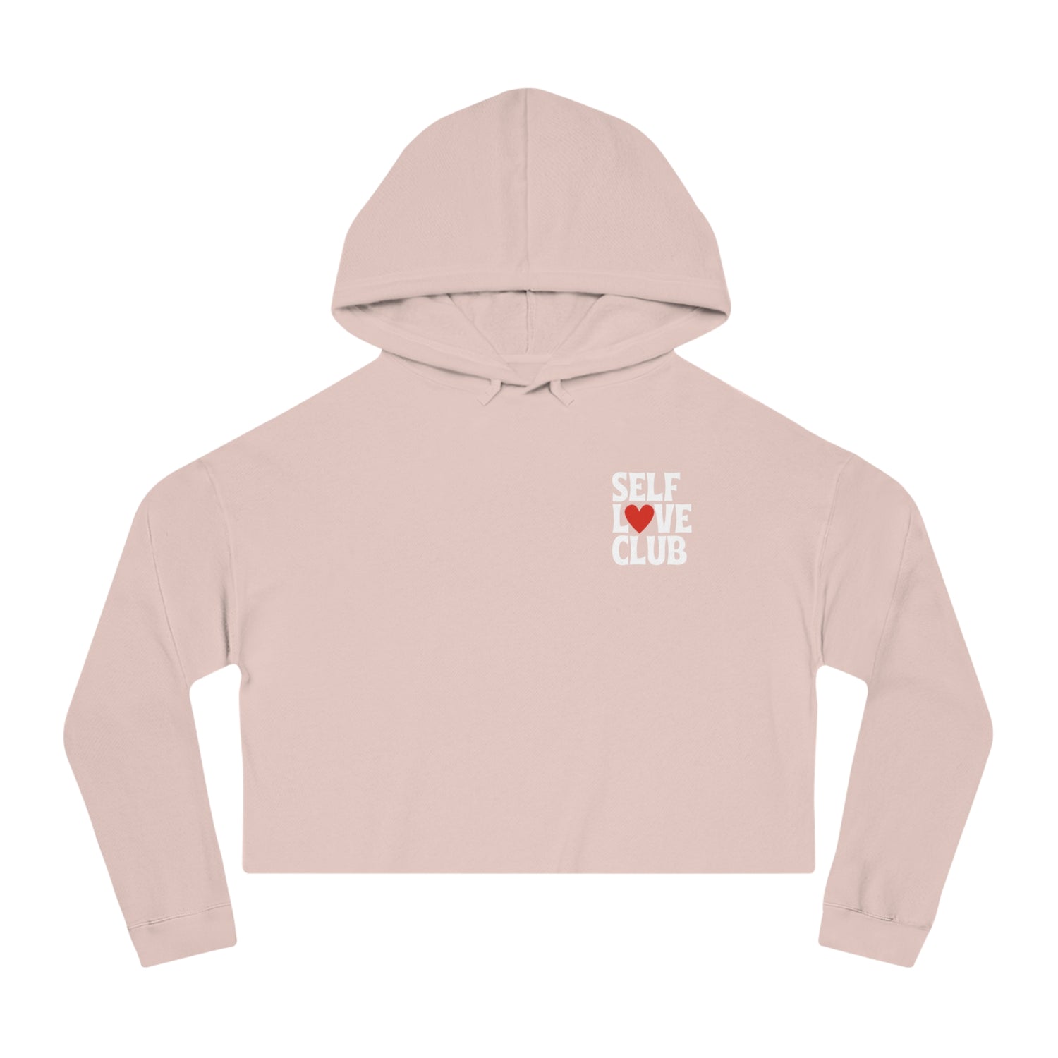 Self Love Club Cropped Hoodie