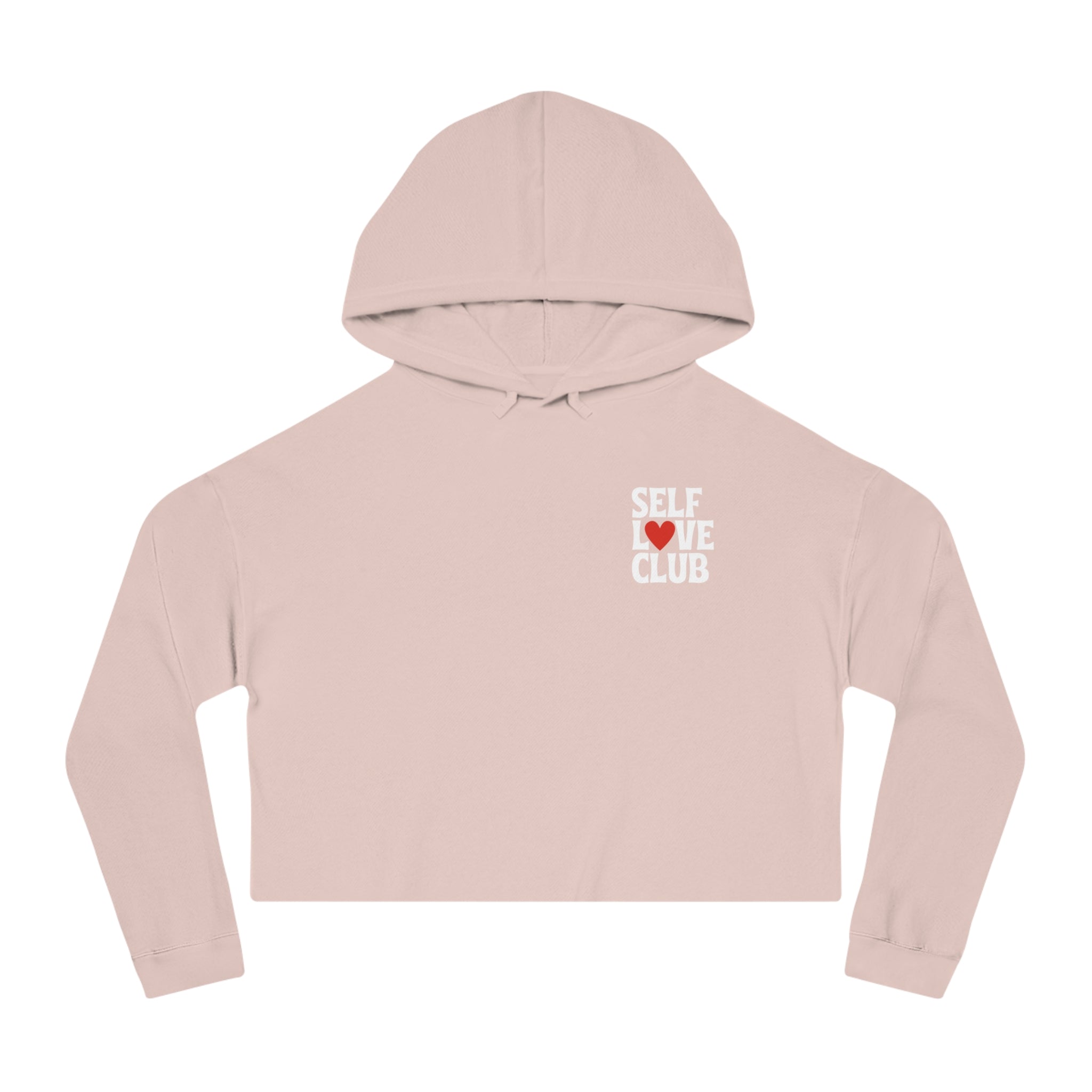 Self Love Club Cropped Hoodie