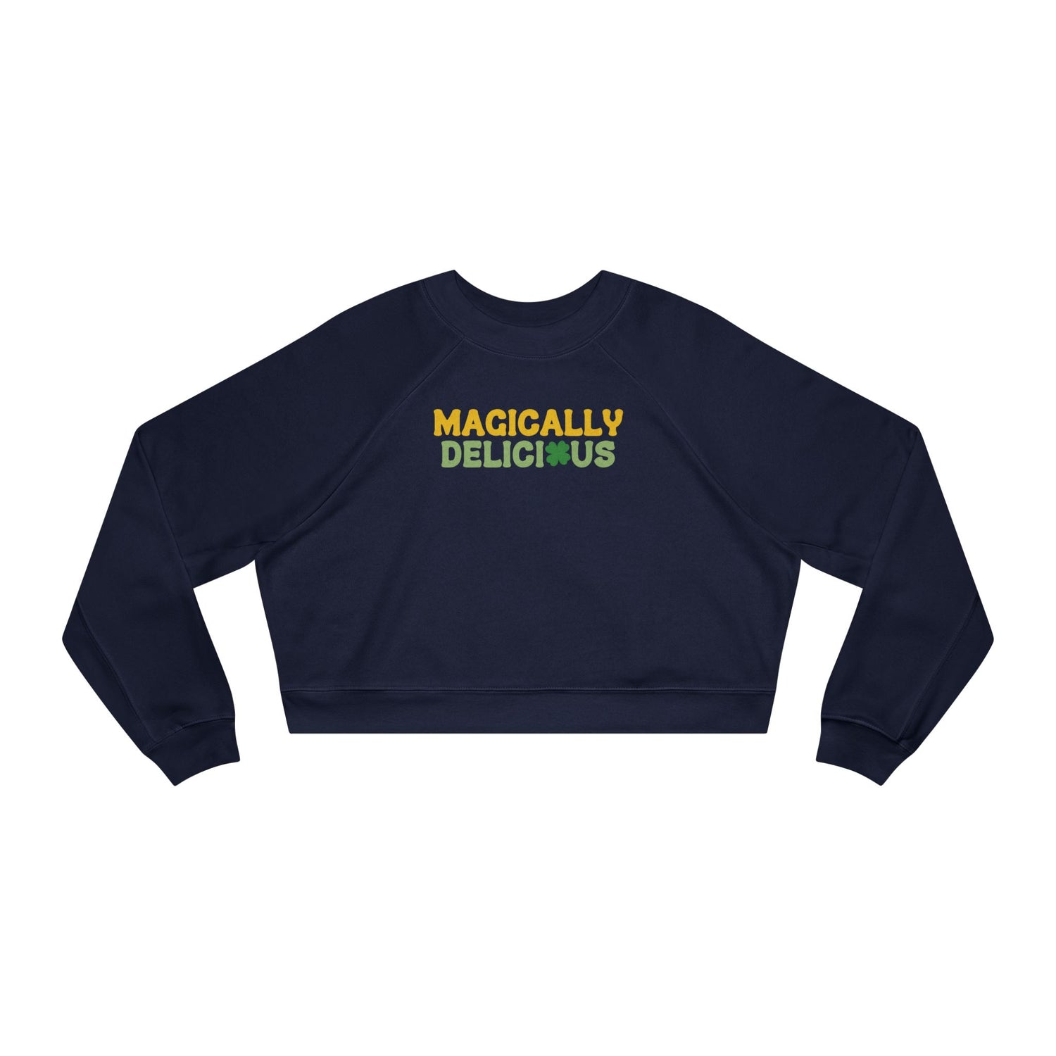 Magically Delicious Cropped Fleece Crewneck