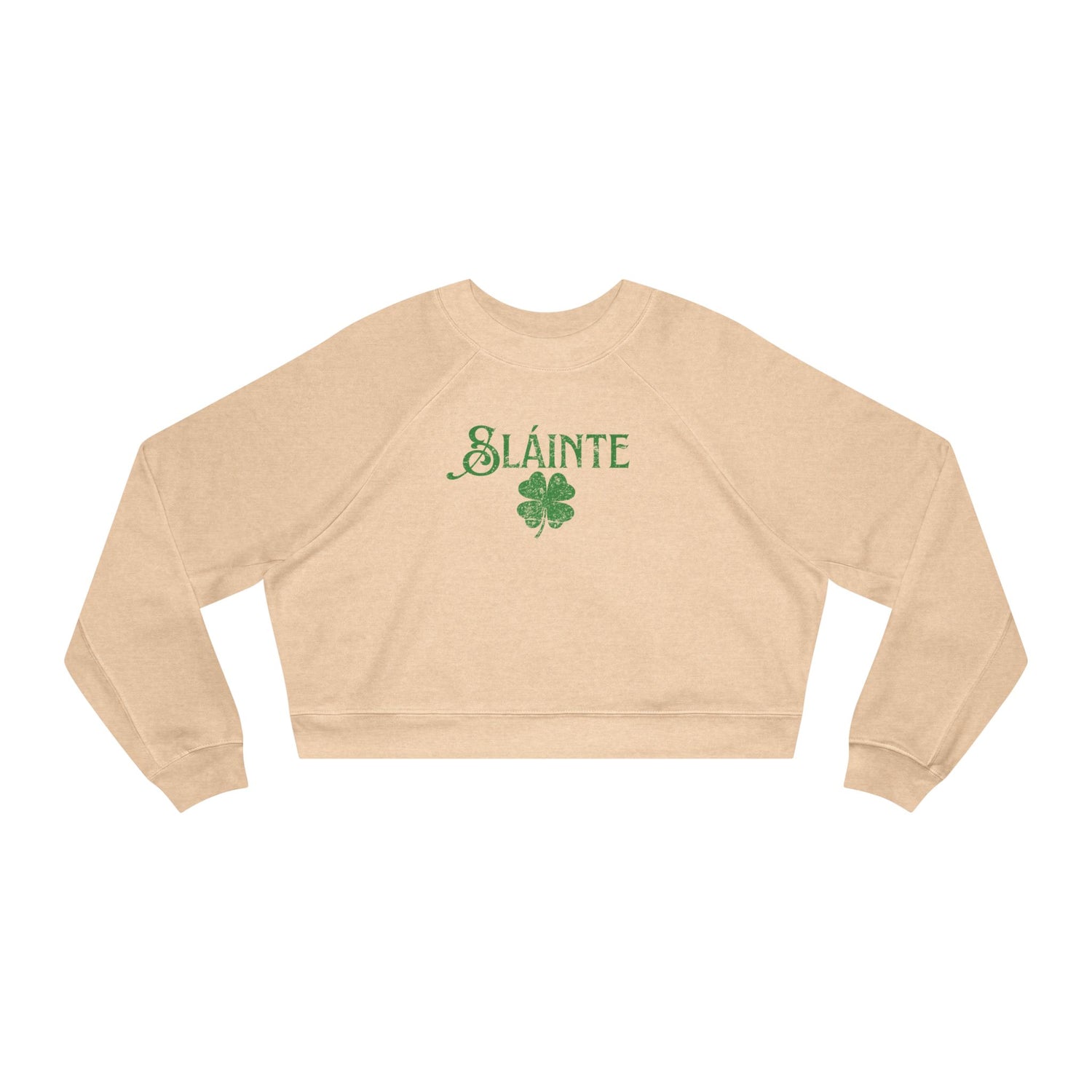 Sláinte Cropped Fleece Crewneck