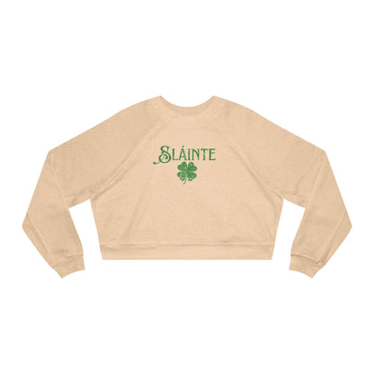 Sláinte Cropped Fleece Crewneck