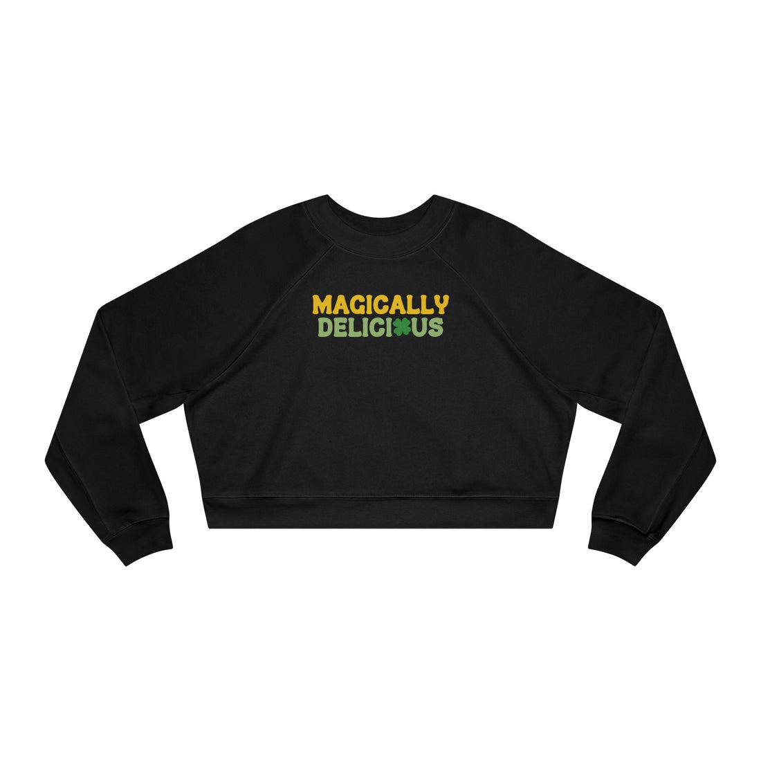 Magically Delicious Cropped Fleece Crewneck