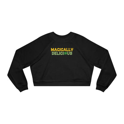 Magically Delicious Cropped Fleece Crewneck