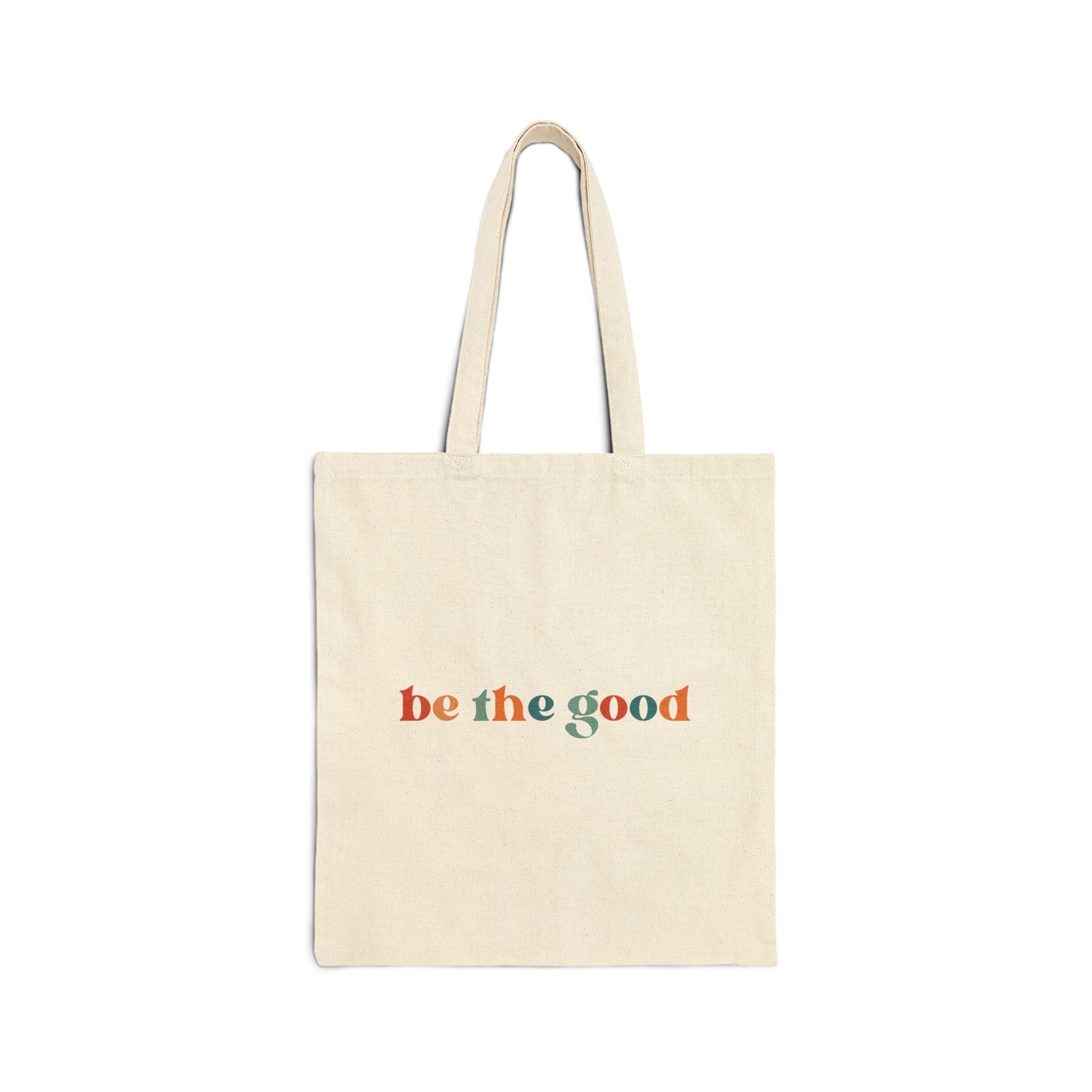 Be The Good Cotton Canvas Tote Bag