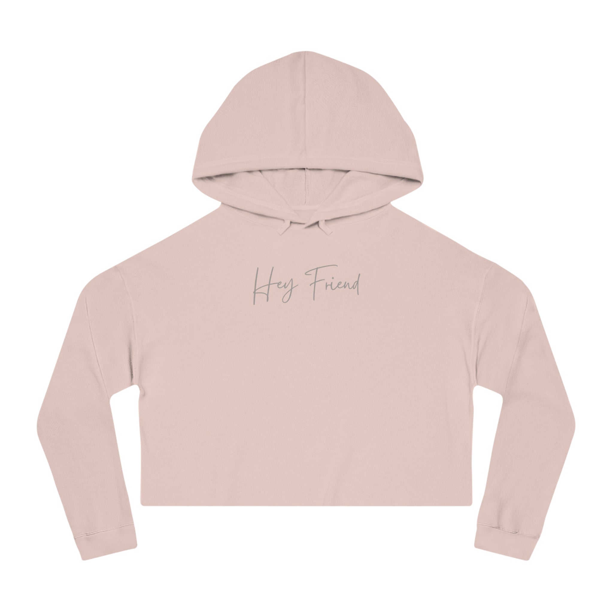 Hey Friend Cropped Hoodie