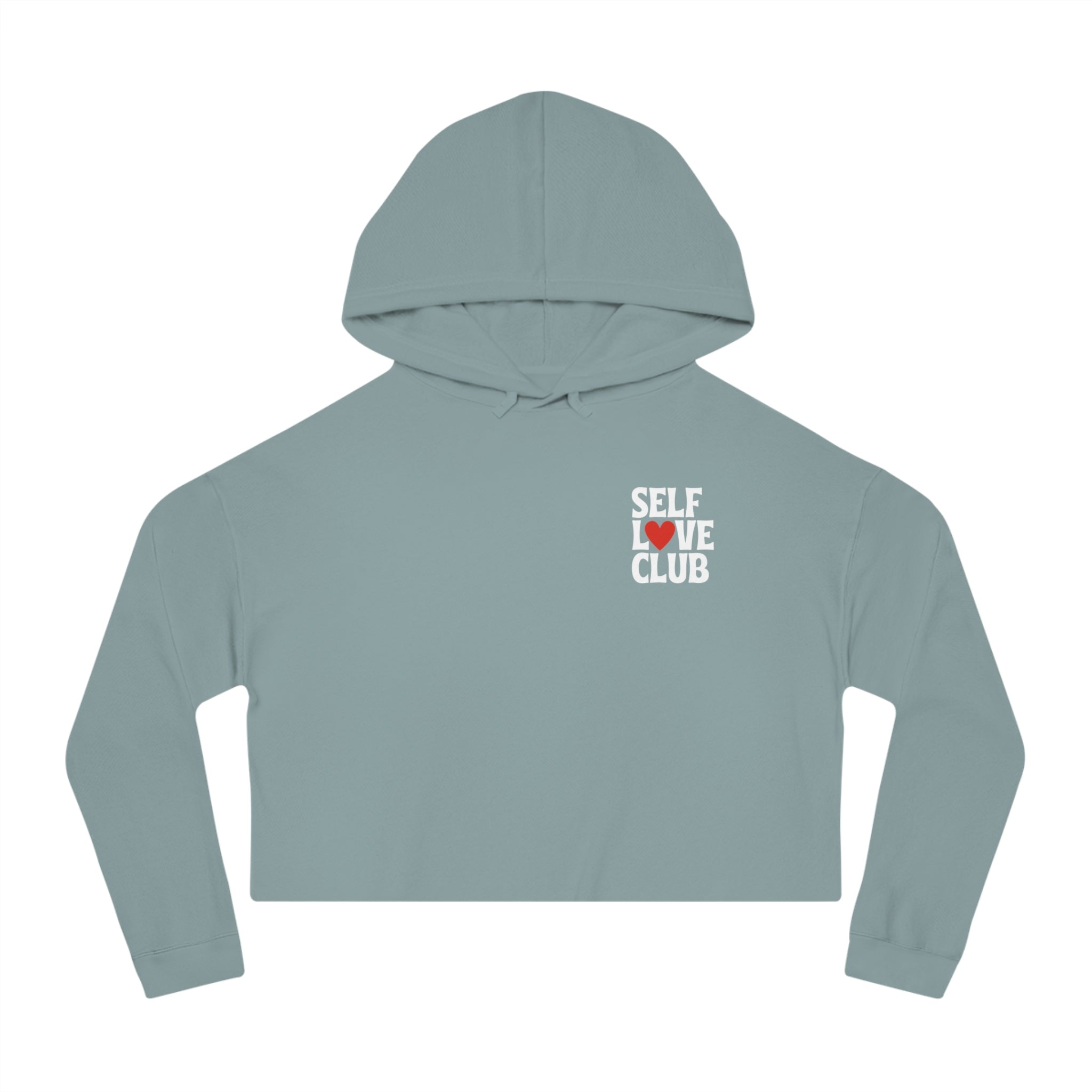 Self Love Club Cropped Hoodie