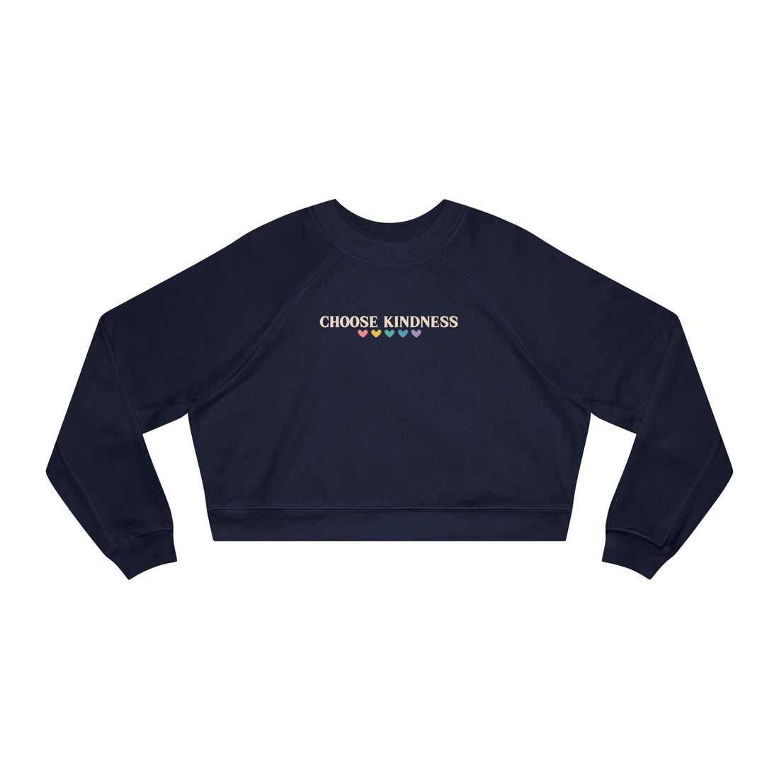 Choose Kindness Cropped Fleece Crewneck