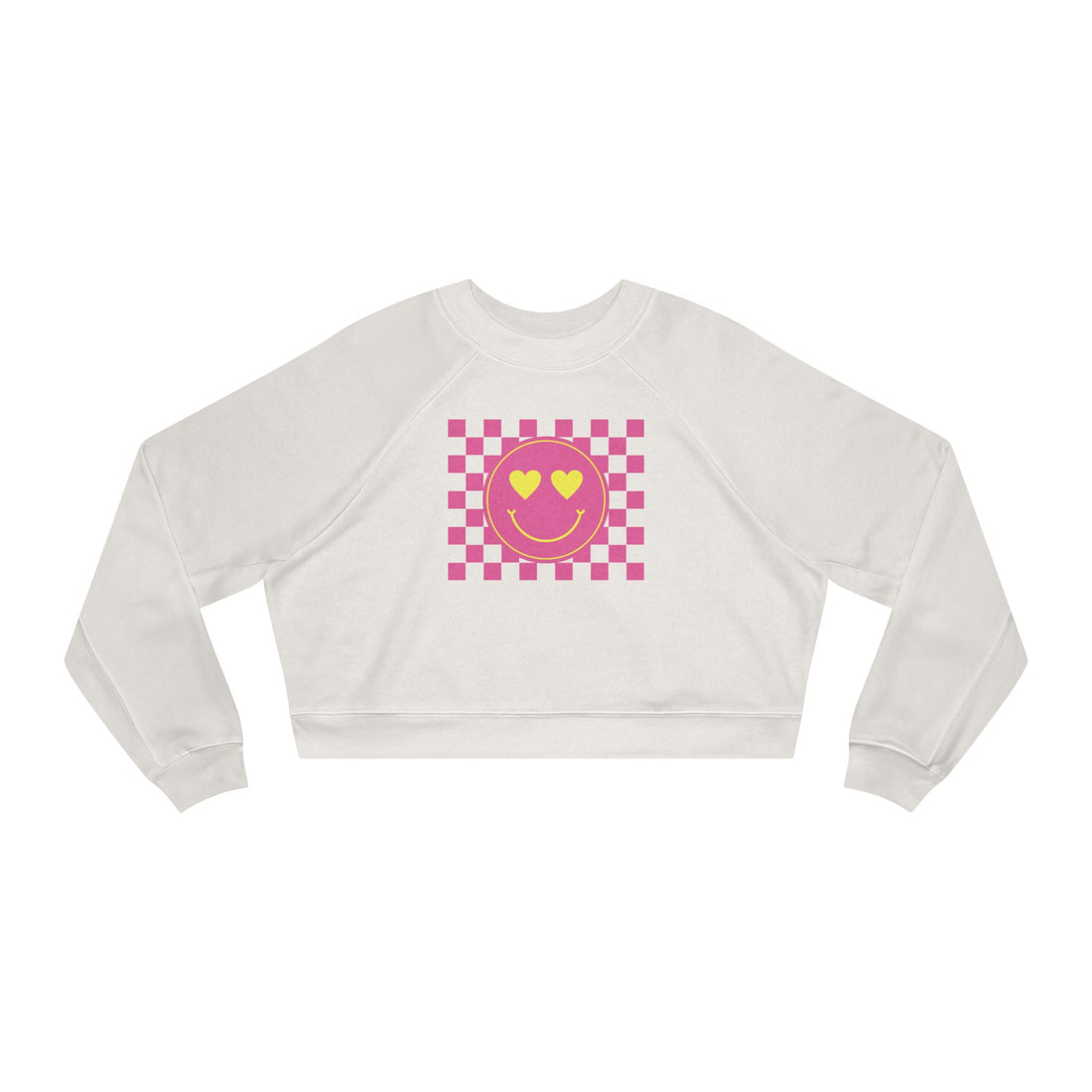 Heart Happy Cropped Fleece Crewneck