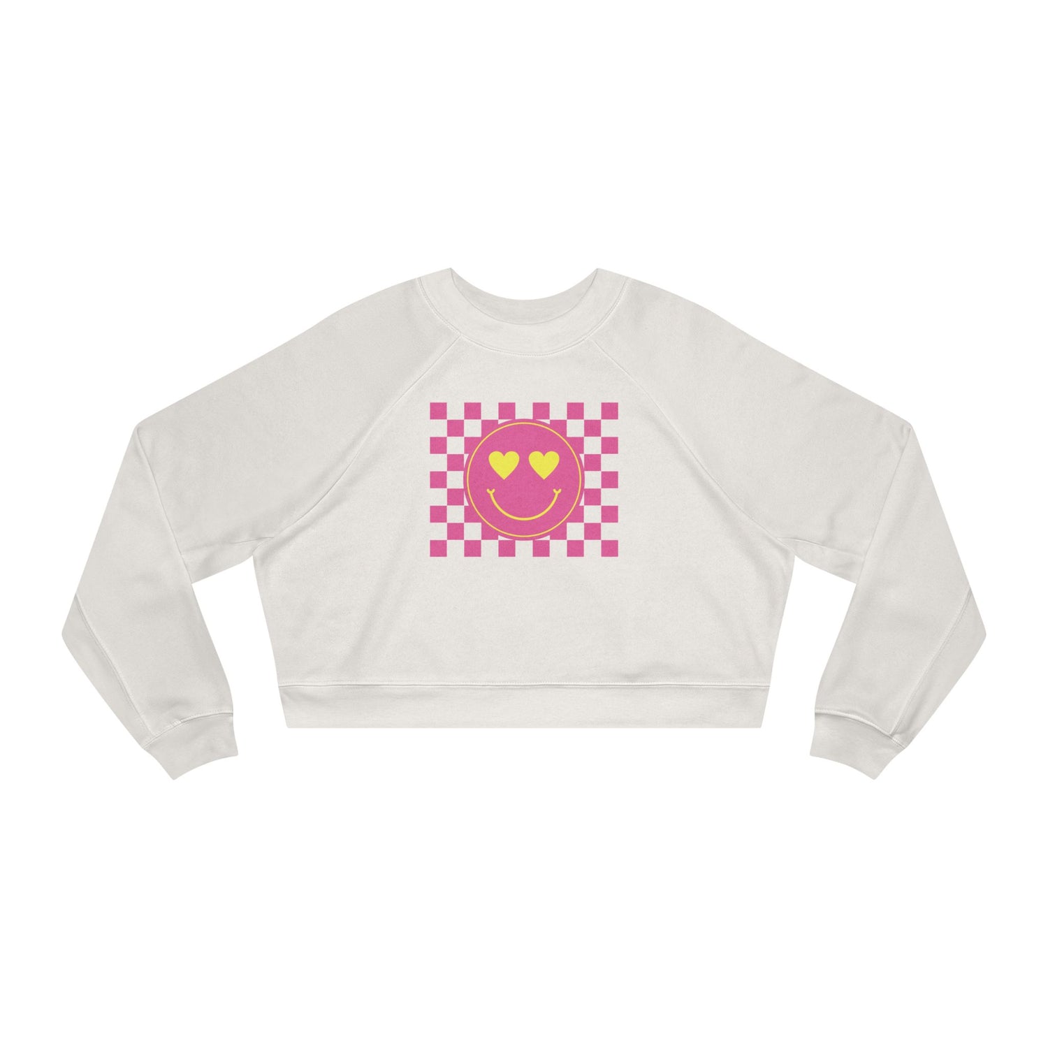 Heart Happy Cropped Fleece Crewneck