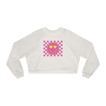 Heart Happy Cropped Fleece Crewneck