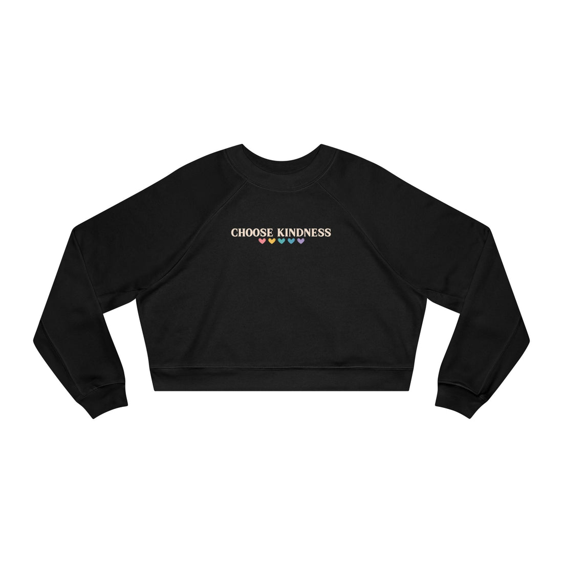 Choose Kindness Cropped Fleece Crewneck