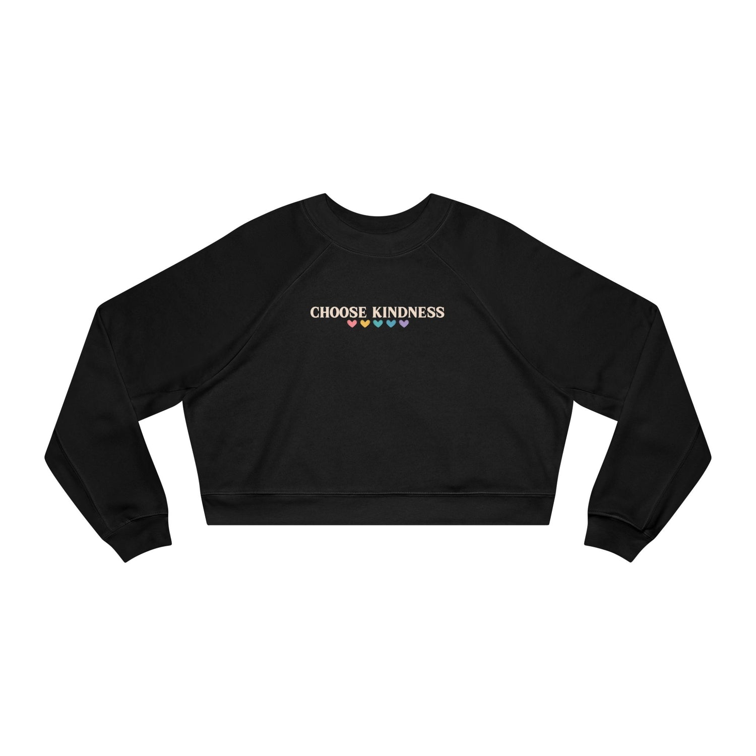 Choose Kindness Cropped Fleece Crewneck