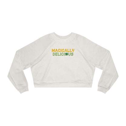 Magically Delicious Cropped Fleece Crewneck