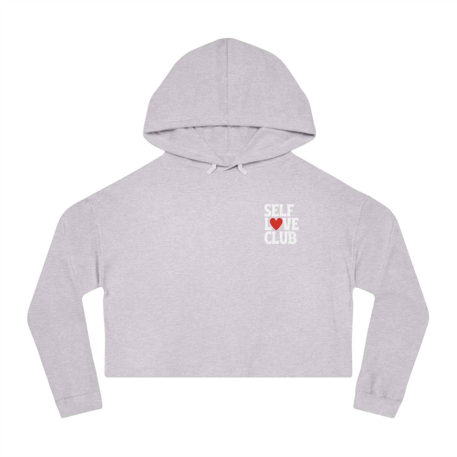 Self Love Club Cropped Hoodie