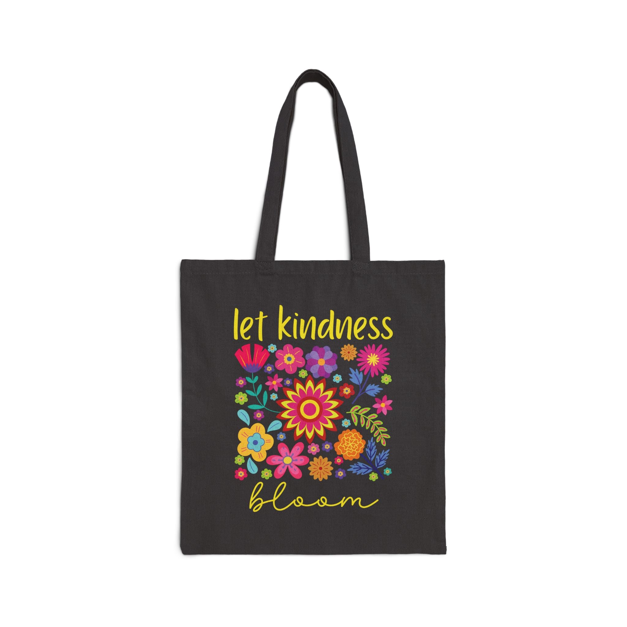 Let Kindness Bloom Canvas Tote Bag