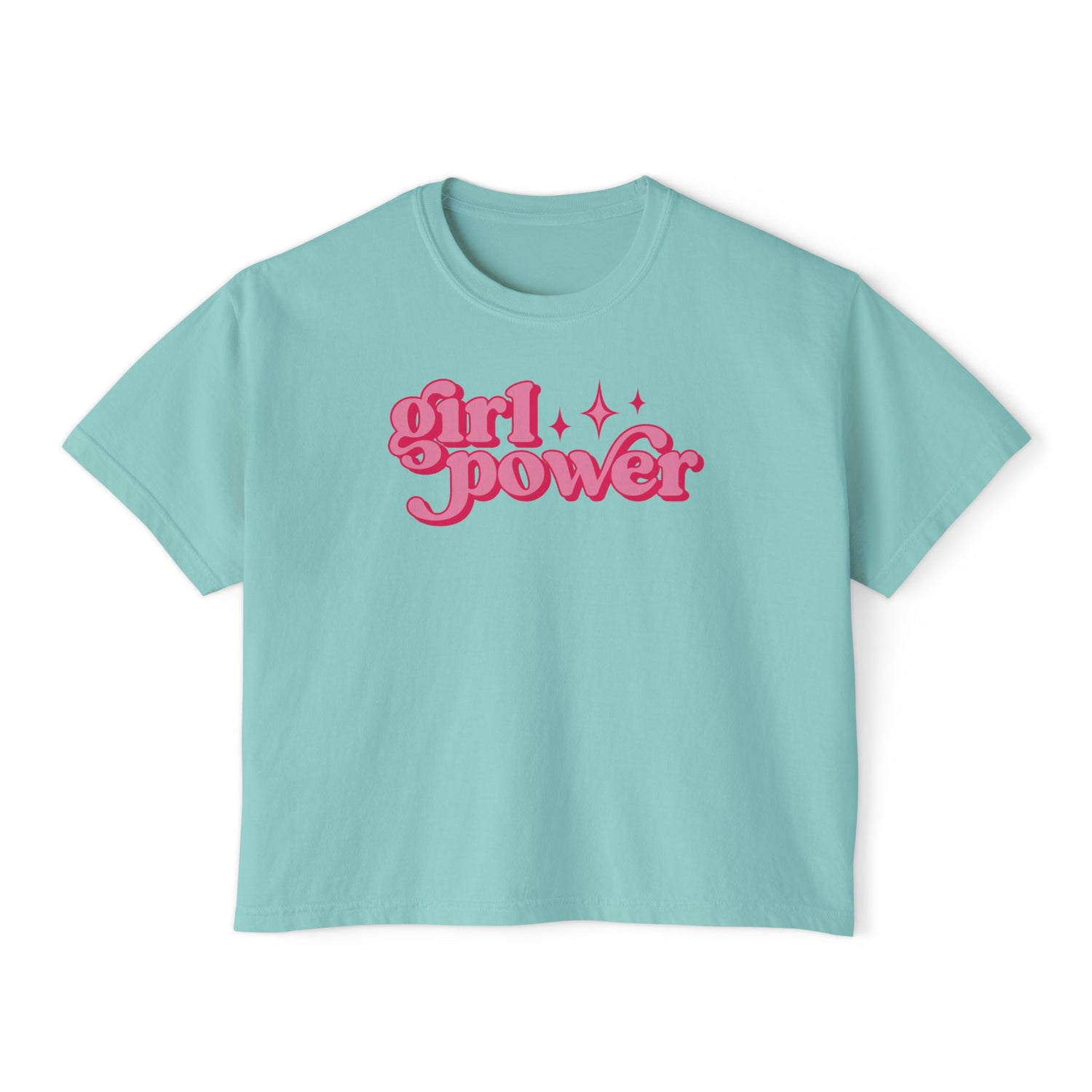 Girl Power Cropped Boxy Tee