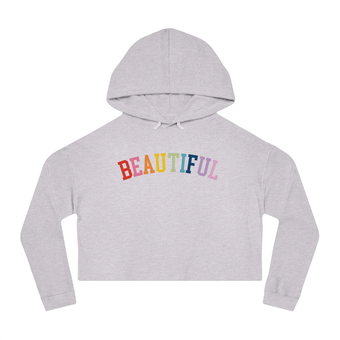 Beautifully Bold Cropped Hoodie