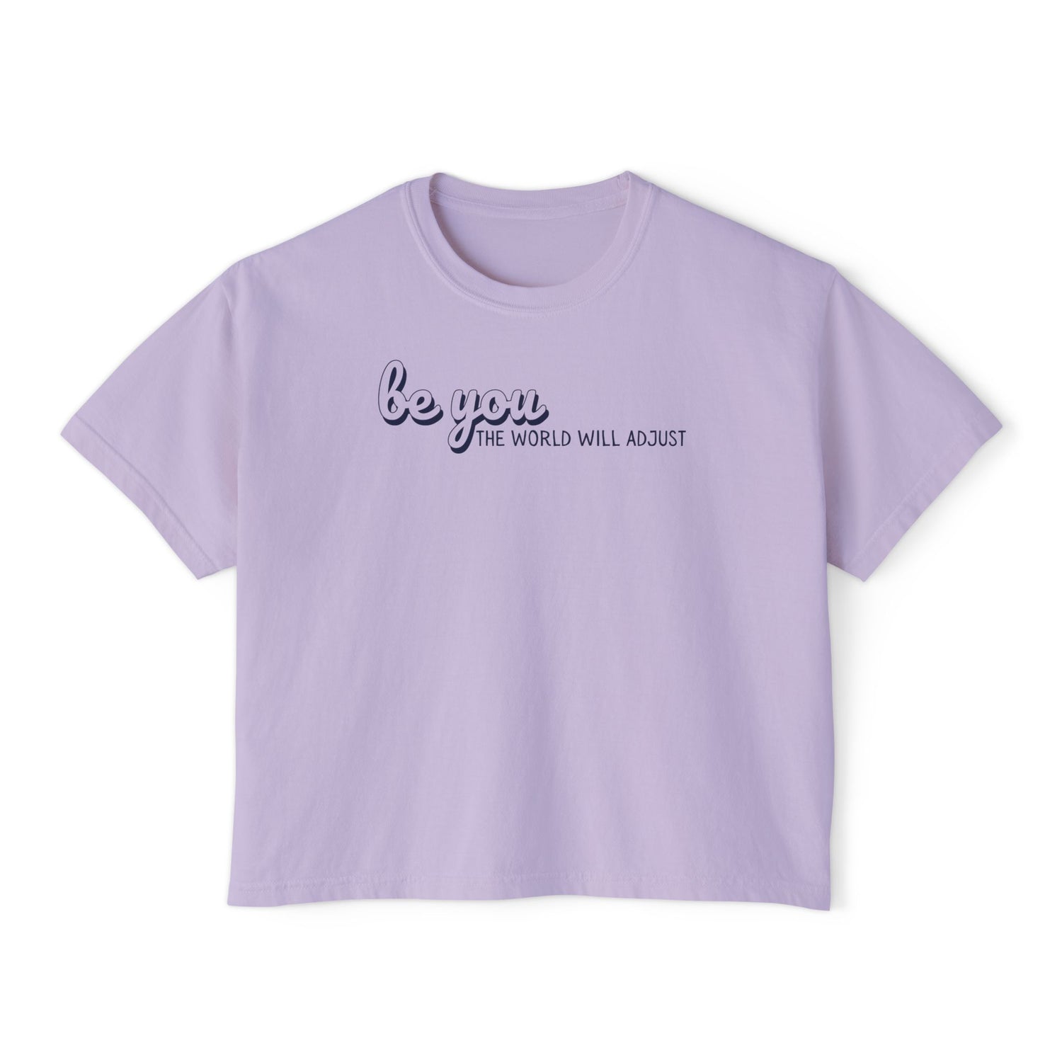 Be You Cropped Boxy Tee