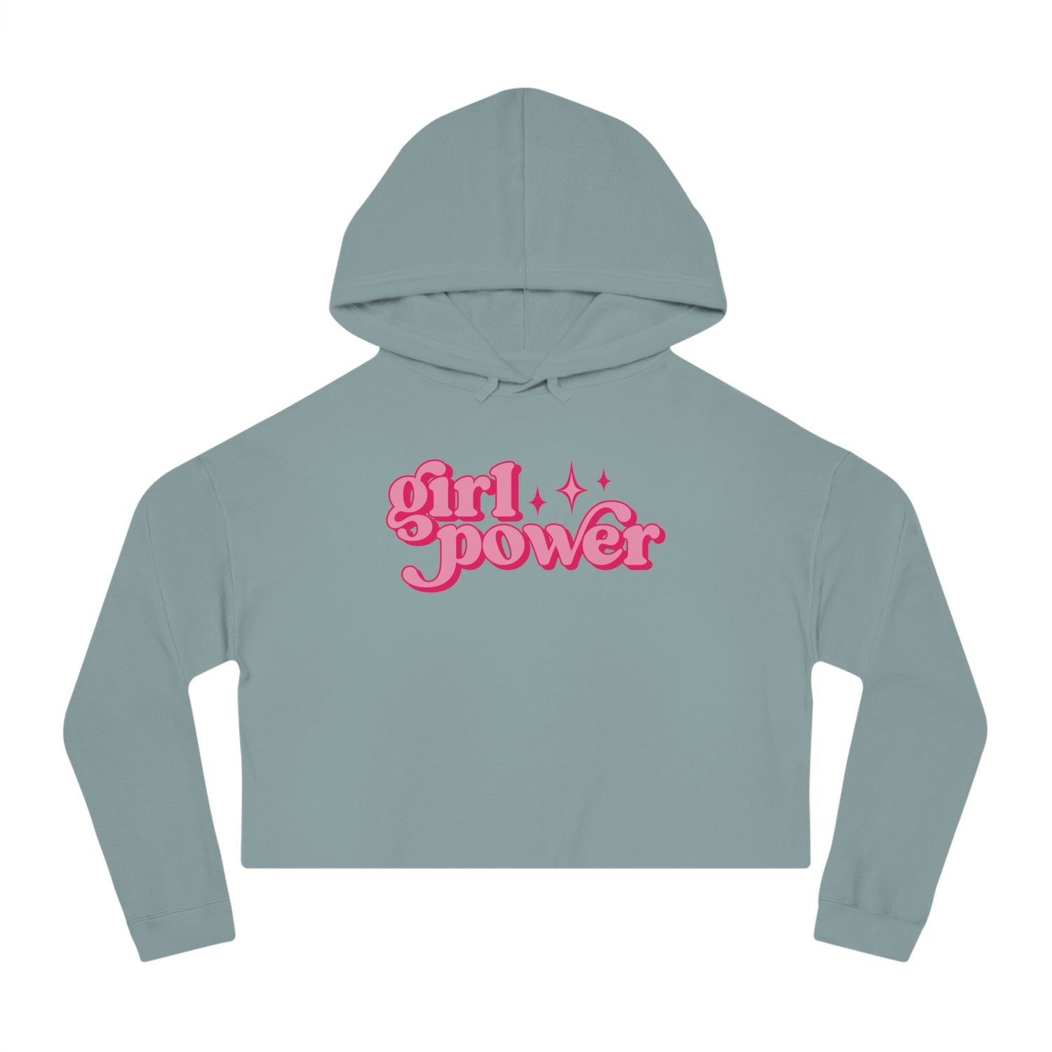 Girl Power Cropped Hoodie