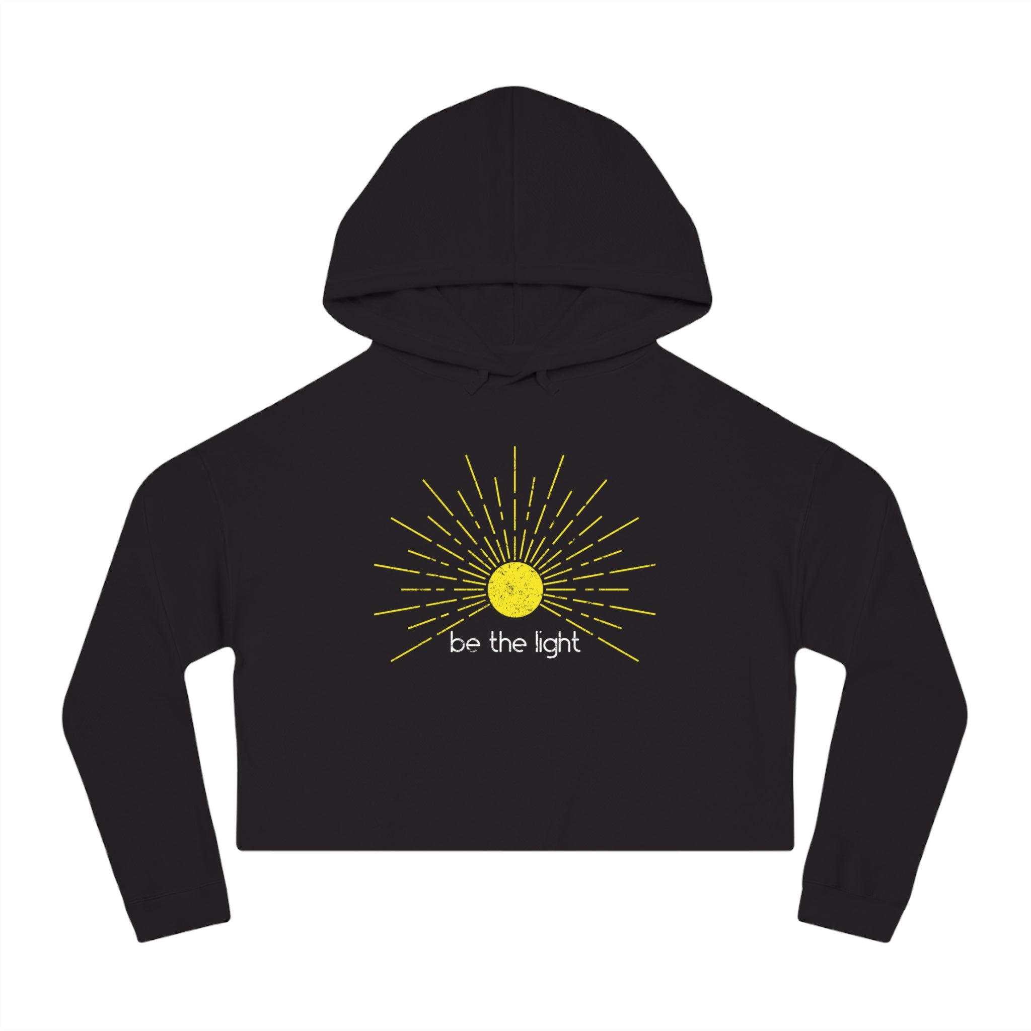 Be The Light Cropped Hoodie