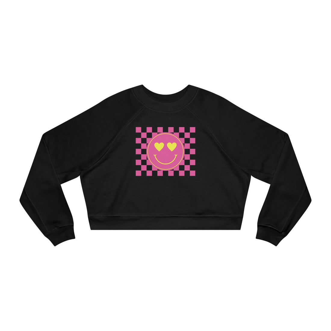 Heart Happy Cropped Fleece Crewneck
