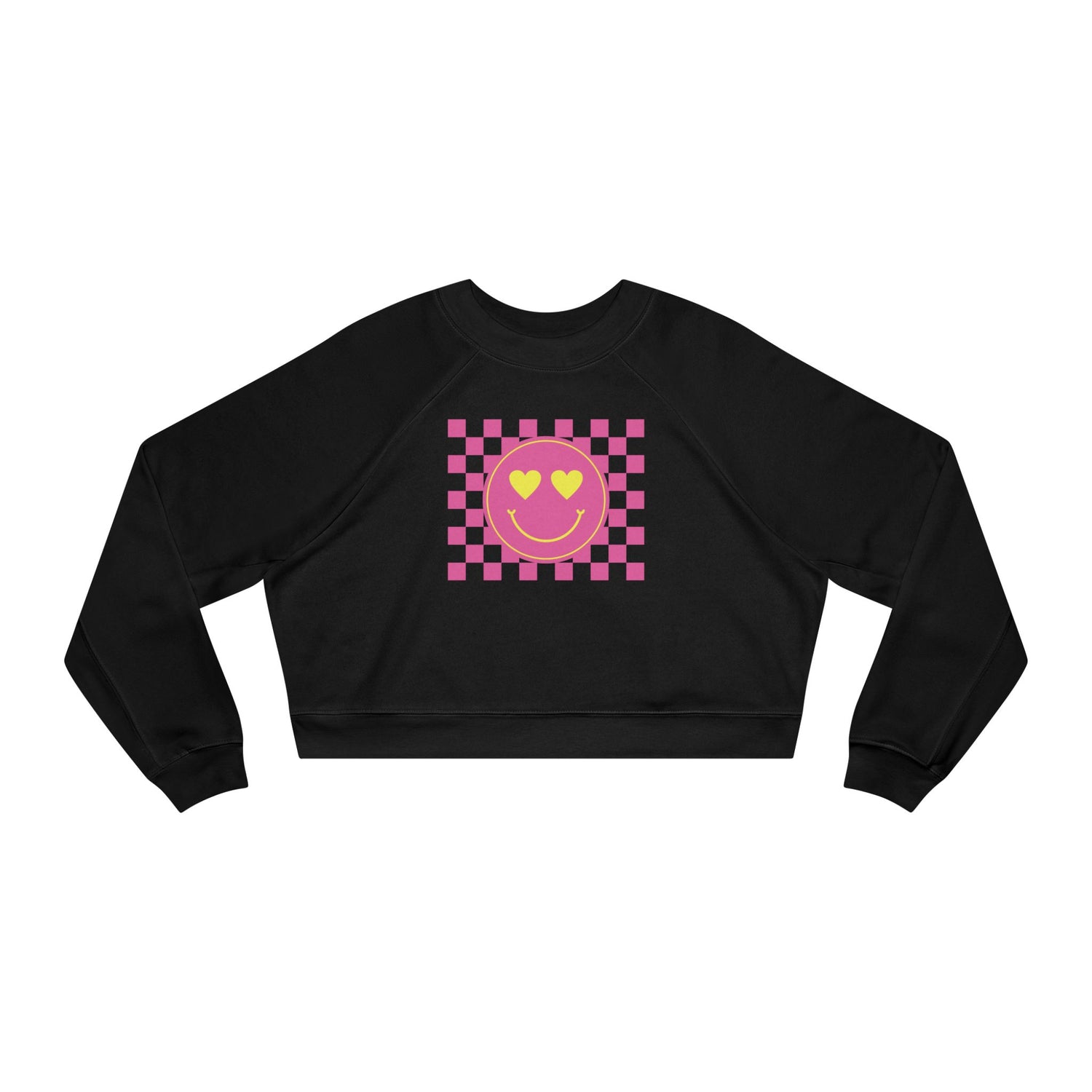 Heart Happy Cropped Fleece Crewneck