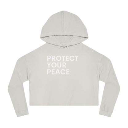 Protect Your Peace Cropped Hoodie