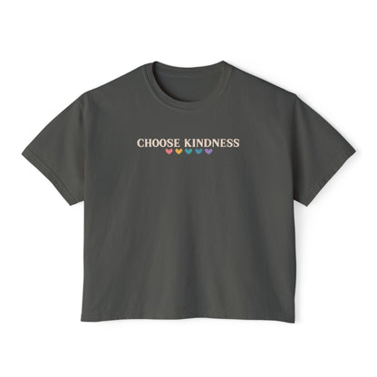 Choose Kindness Cropped Boxy Tee