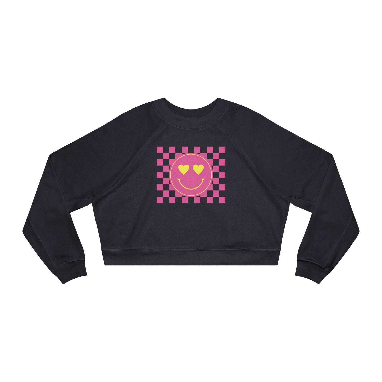 Heart Happy Cropped Fleece Crewneck