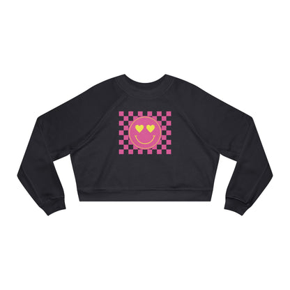 Heart Happy Cropped Fleece Crewneck