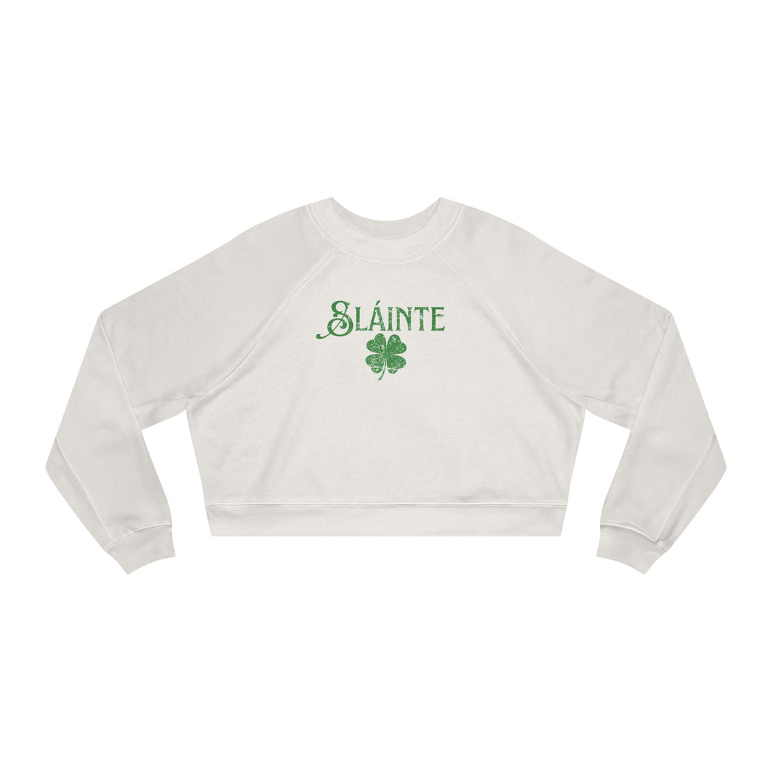 Sláinte Cropped Fleece Crewneck