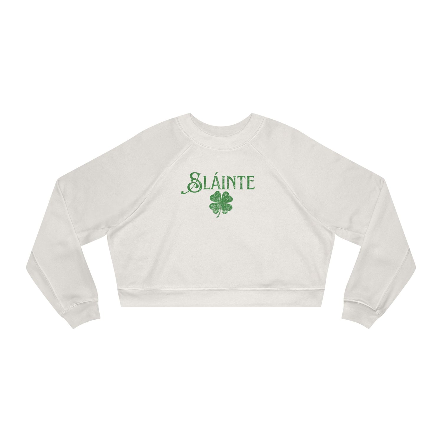 Sláinte Cropped Fleece Crewneck