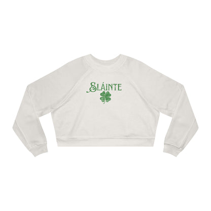 Sláinte Cropped Fleece Crewneck