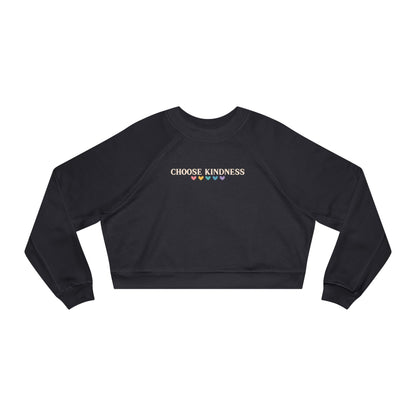 Choose Kindness Cropped Fleece Crewneck