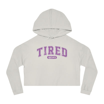 Tired Cropped Hoodie