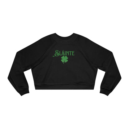Sláinte Cropped Fleece Crewneck