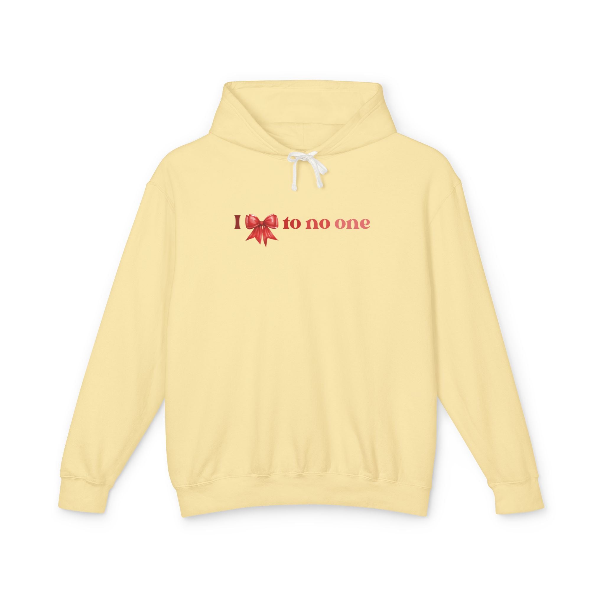 I Bow to No One Lightweight Hoodie