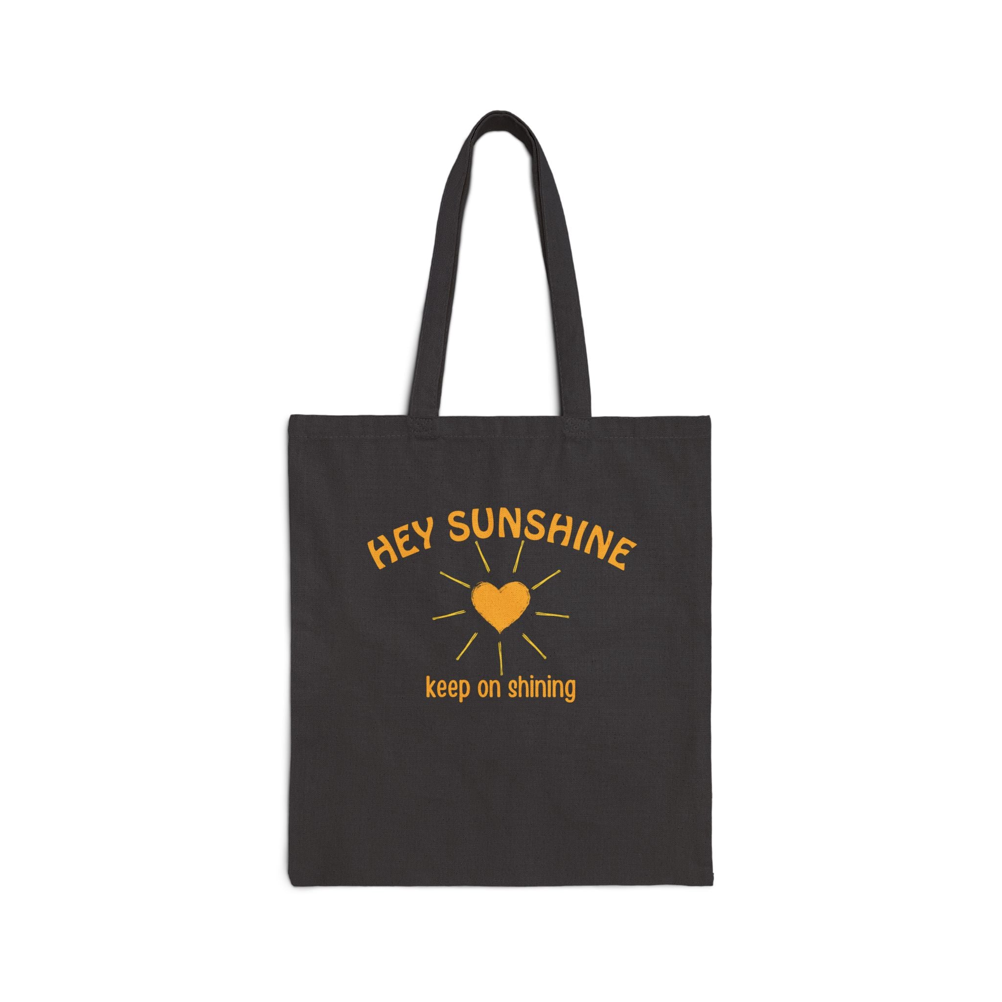 Hey Sunshine Cotton Canvas Tote Bag