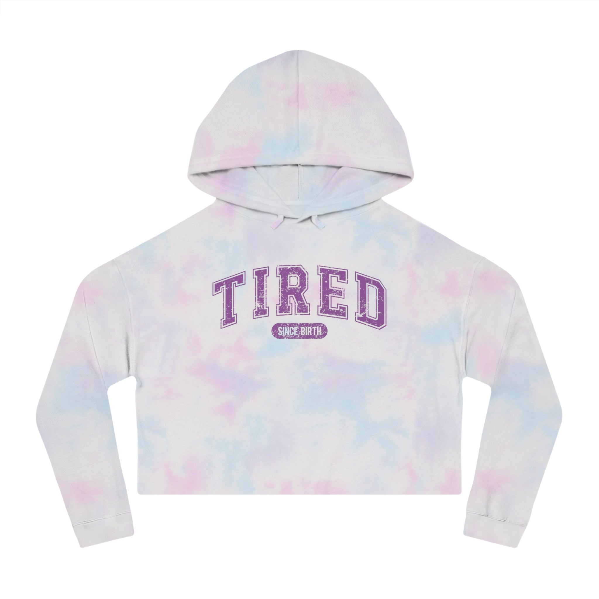 Tired Cropped Hoodie