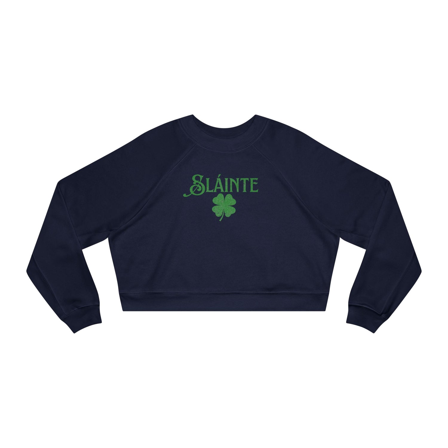 Sláinte Cropped Fleece Crewneck